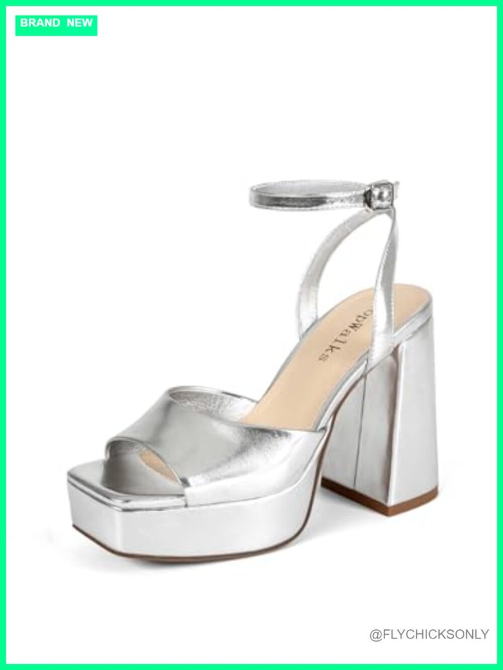 Womens Platform Heels Chunky Block High Heel Ankle Strap Sandals Wedding Party